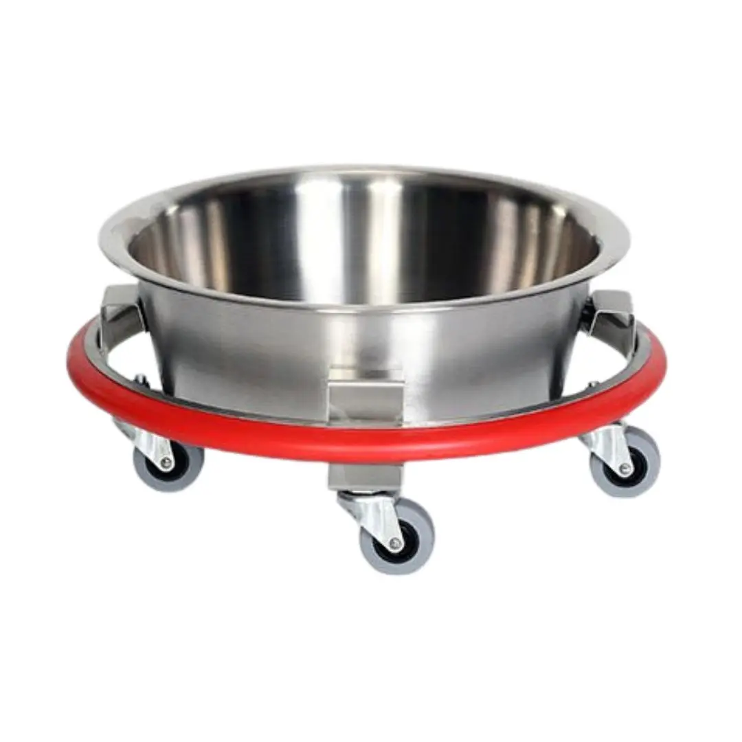 AcralMed KKB541 Stainless Steel Sponge Receptacle 8.5qt. Bucket