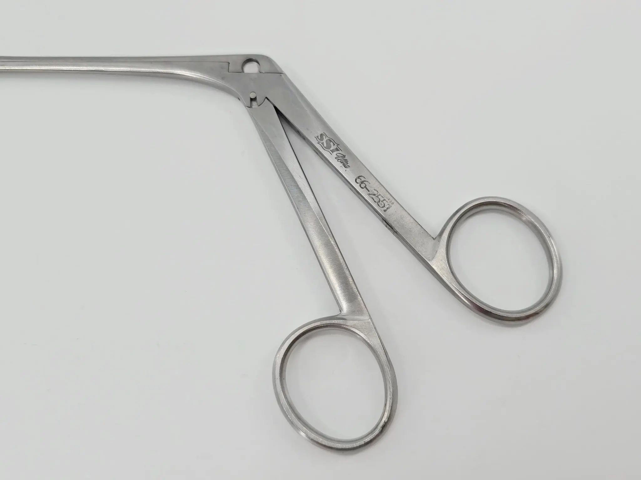 SSI 66-2551 10mm Blakesley Nasal Straight Forceps 7-1/8" - Image 3