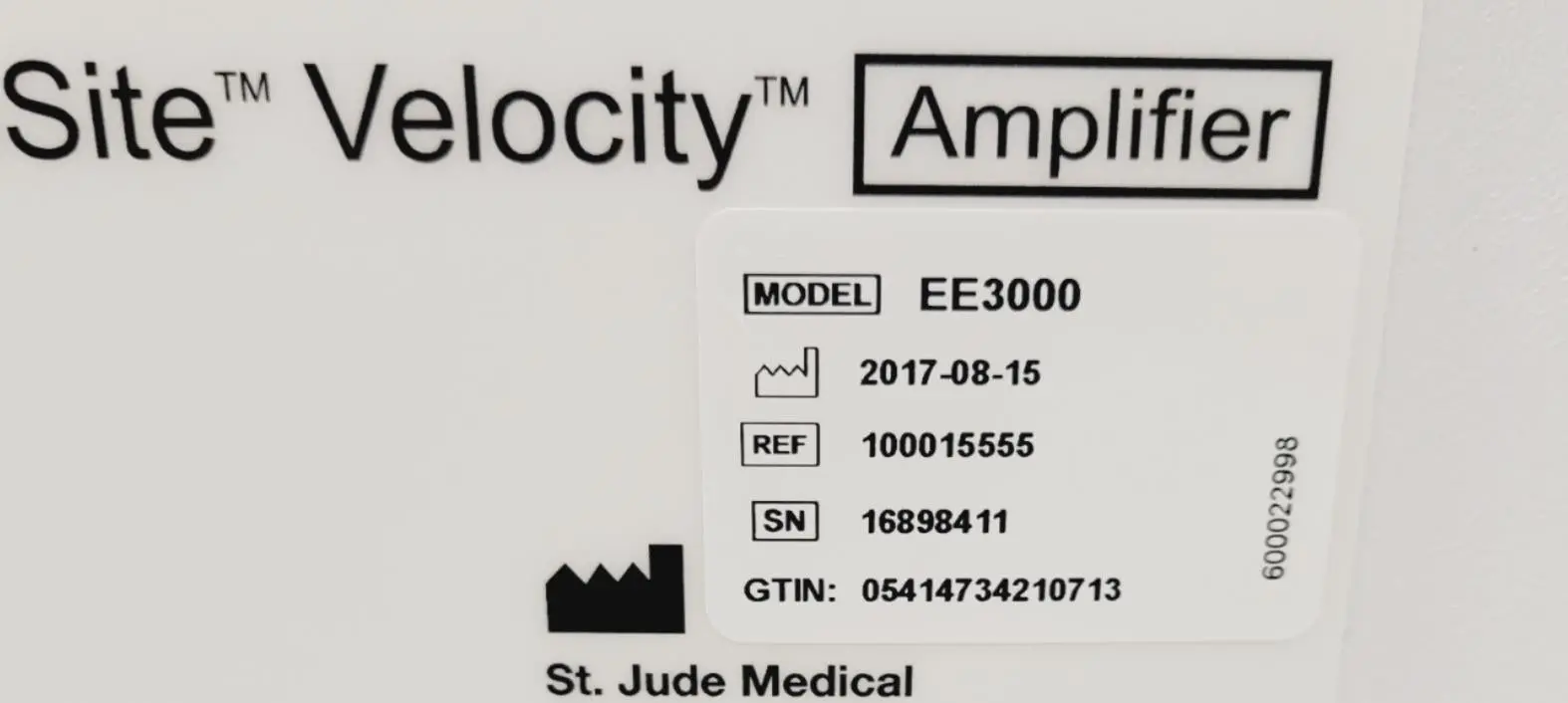 St. Jude Medical EE3000 EnSite Velocity Amplifier Cardiac Mapping for CT Scanner - Image 5