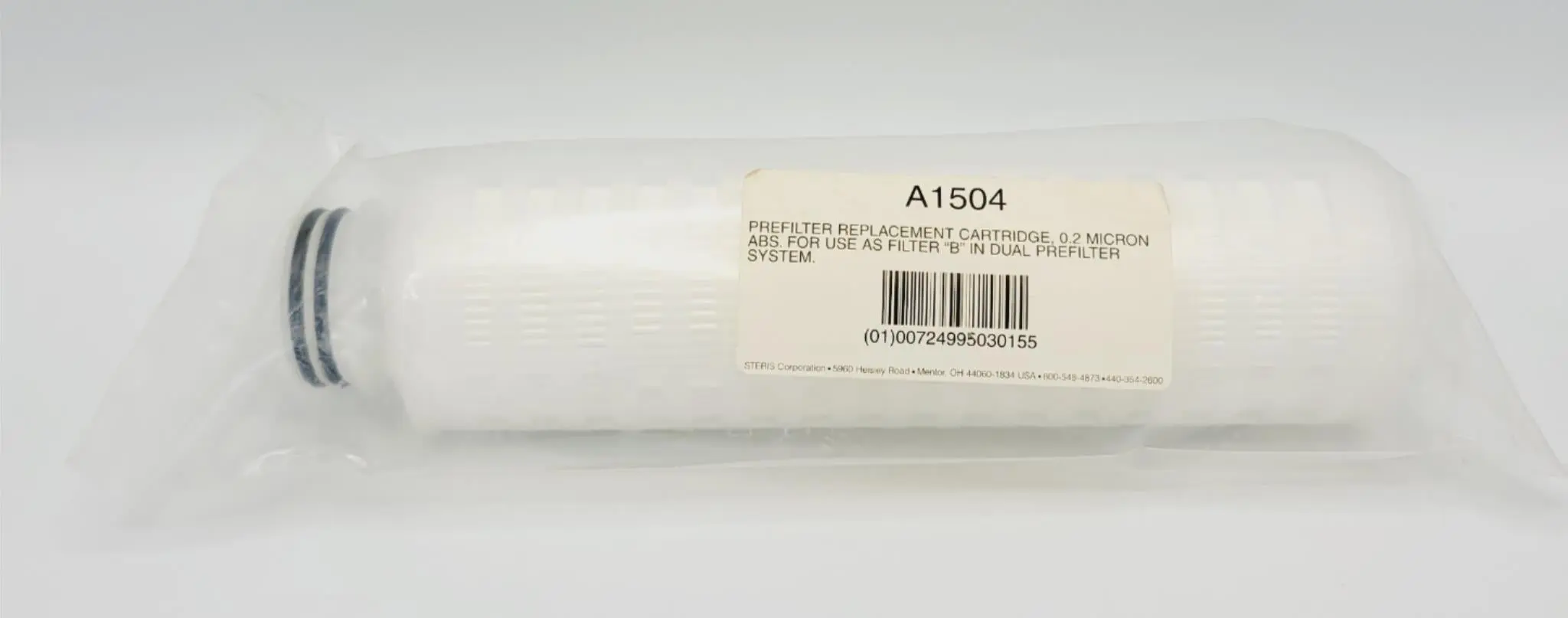 Steris A1504 Water Prefilter B Prefilter Replacement Cartridge 0.2 Micron - Image 2