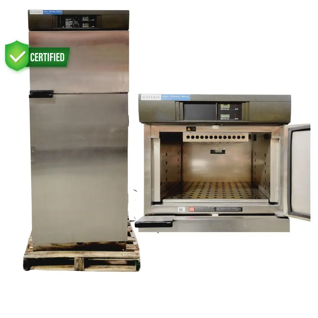 Steris Amsco QDJ04 Dual Compartment Warming Cabinet Certified 90 Day Warranty