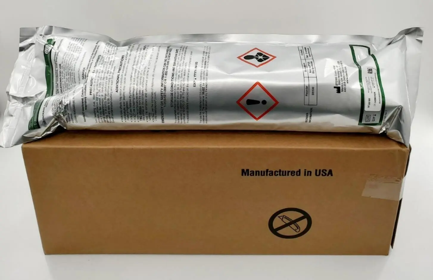 Steris D5100 Reliance DG Dry Germicide Powder Case