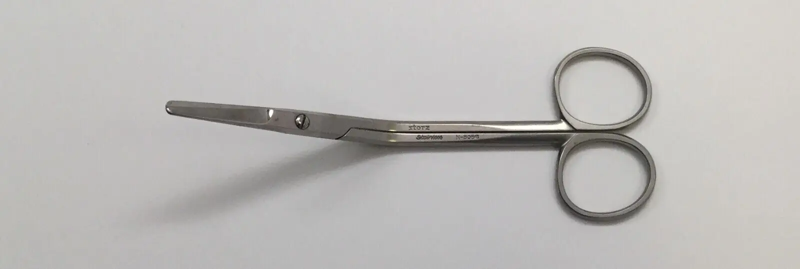 Storz N5058 Foman Dorsal Scissors ENT Surgical Instrument 134mm / 5.3" – Used - Image 2