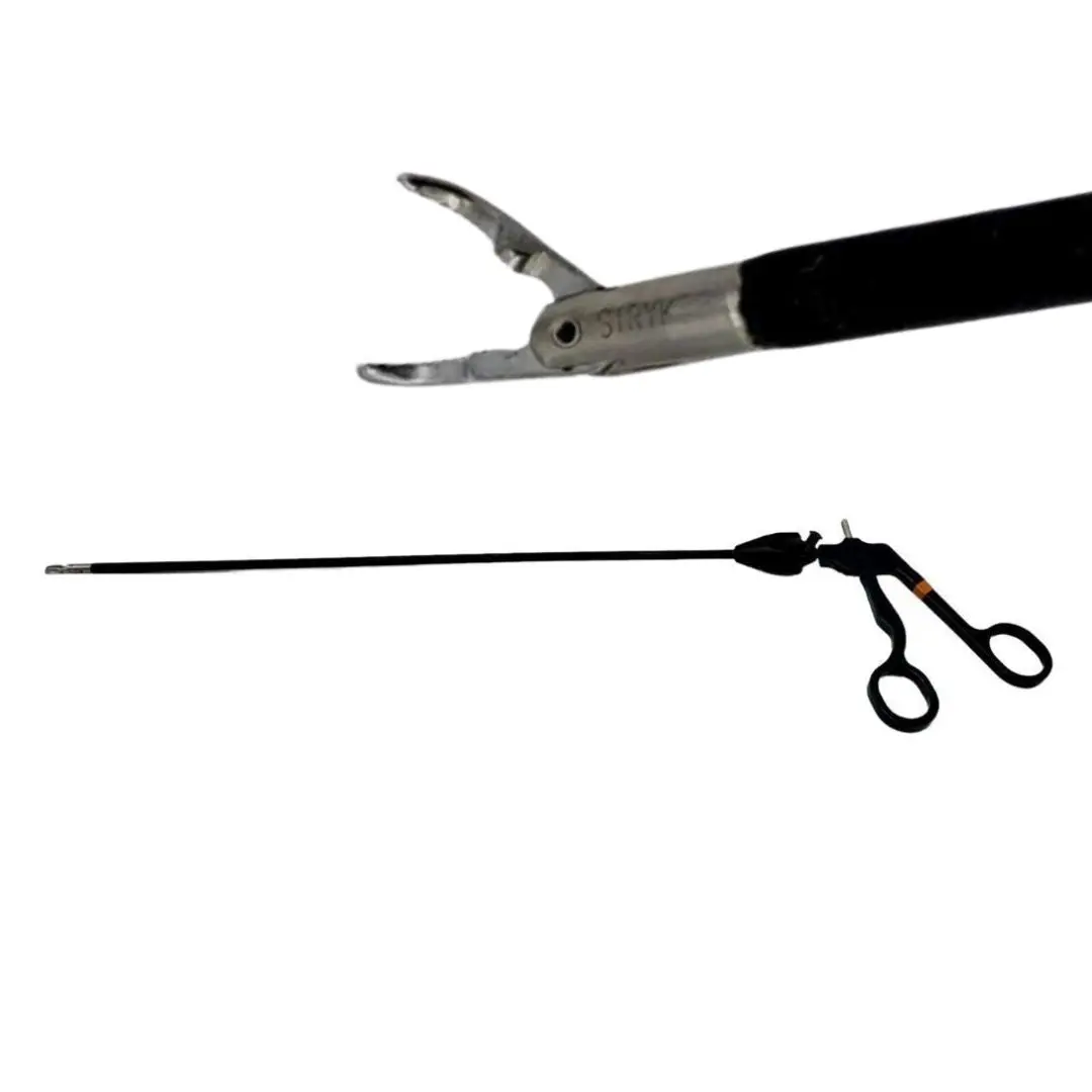 Stryker 250-15-202 Dissecting Forceps Right Angle 5mm 90° w/ Handle 19"