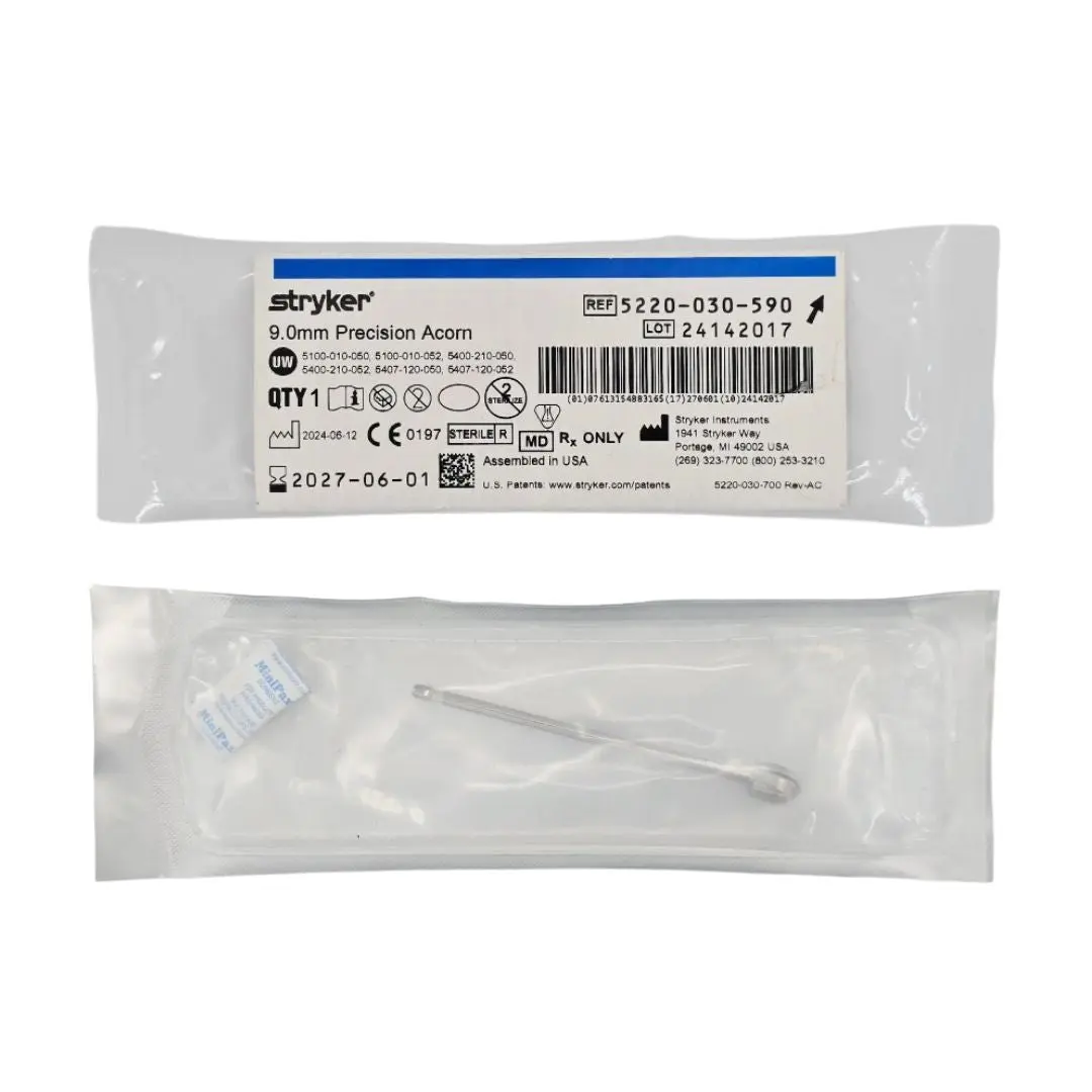 Stryker 5220-030-590 9.0mm Precision Acorn Bur 1/EA