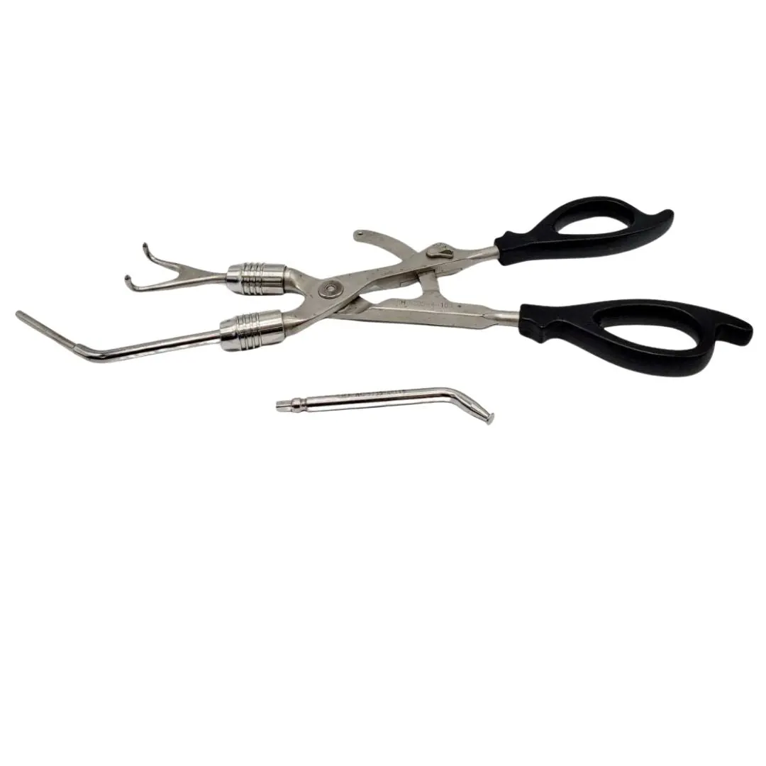 Stryker 5235-4-100 Howmedica Universal Forceps w/ Attachments 10"