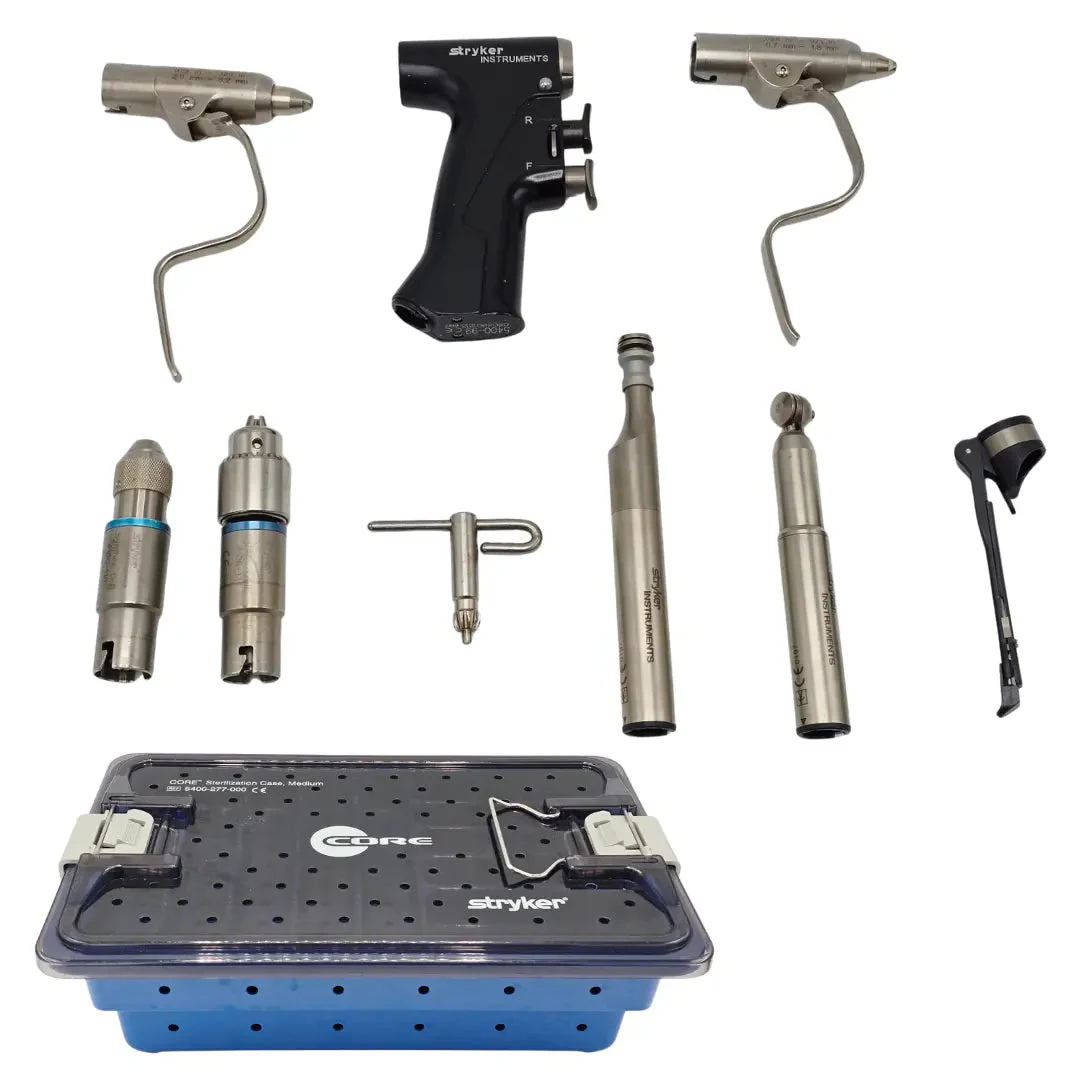 Stryker 5400-99 CORE Universal Driver Set w/ 5400-31 & 5400-34 Saws Case