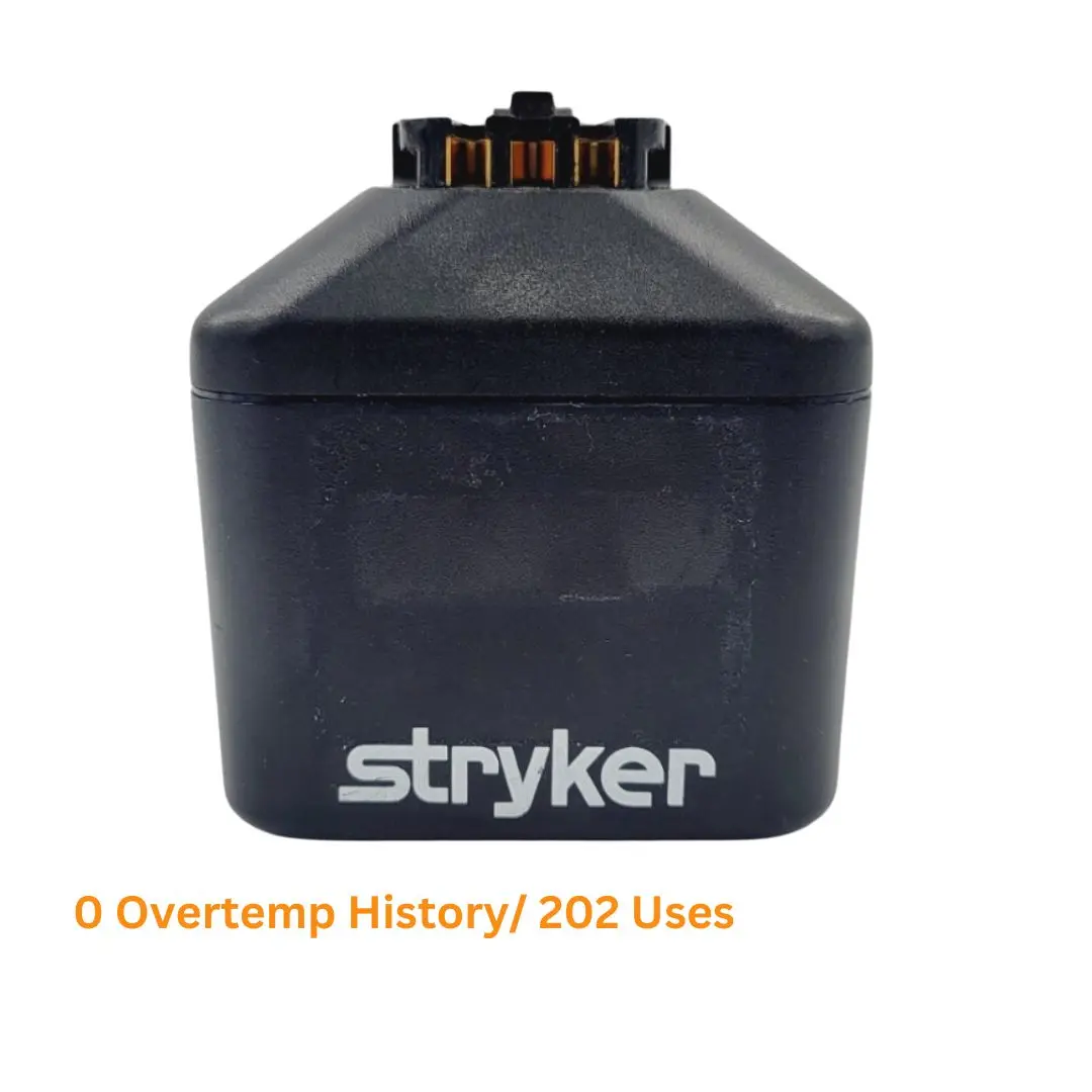Stryker 7215-000-000 SmartLife Large Battery Pack w/ Over Temp History 202 Uses