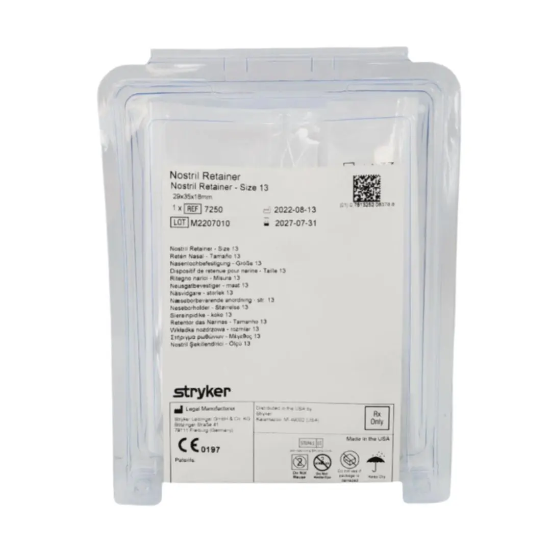 Stryker 7250 Nostril Retainer 29mm x 35mm x 18mm Size 13