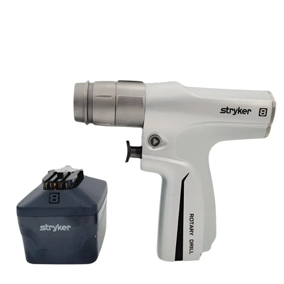 Stryker 8203-000-000 System 8 Rotary Drill w/ 8215 Battery 6"