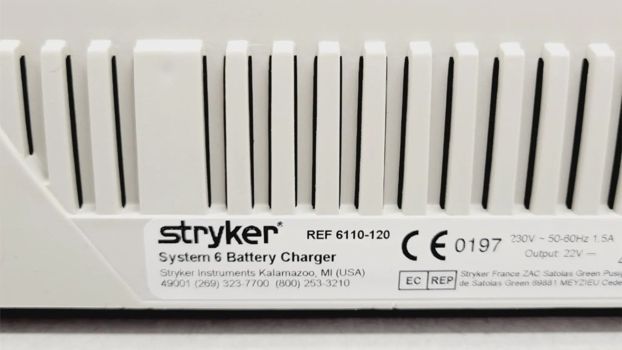 Stryker battery charger 6110-120 System 6 - Image 4