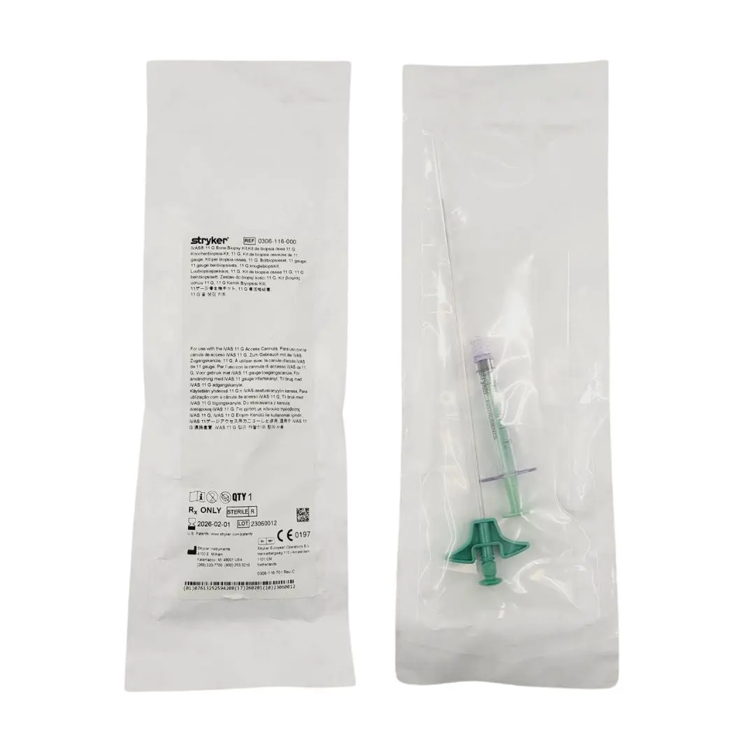 Stryker Bone Biopsy Kit 0306116000 iVAS11 G for iVAS 11 G Access Cannula