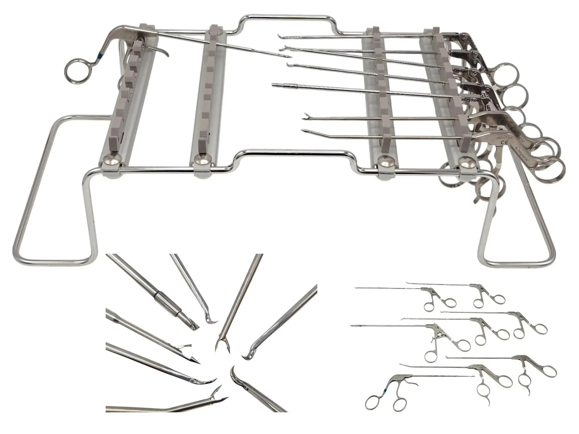 Stryker Champion Shoulder Arthroscopy Instrumentation Set w/ Sterilization Case - Image 3