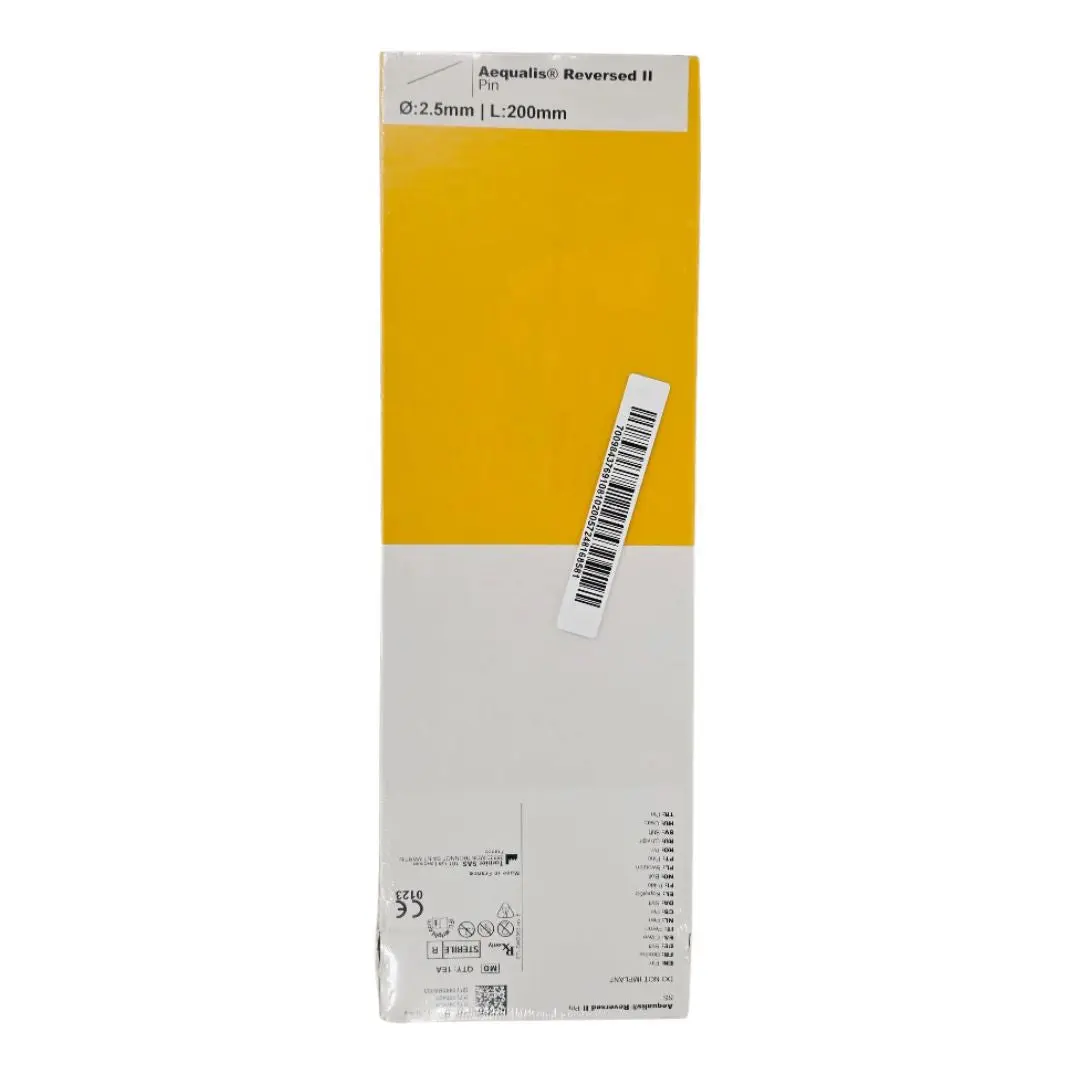 Stryker DWD063 Aequalis Reversed II Pin SS Ø2.5mm x 200mm 1/EA - Image 2