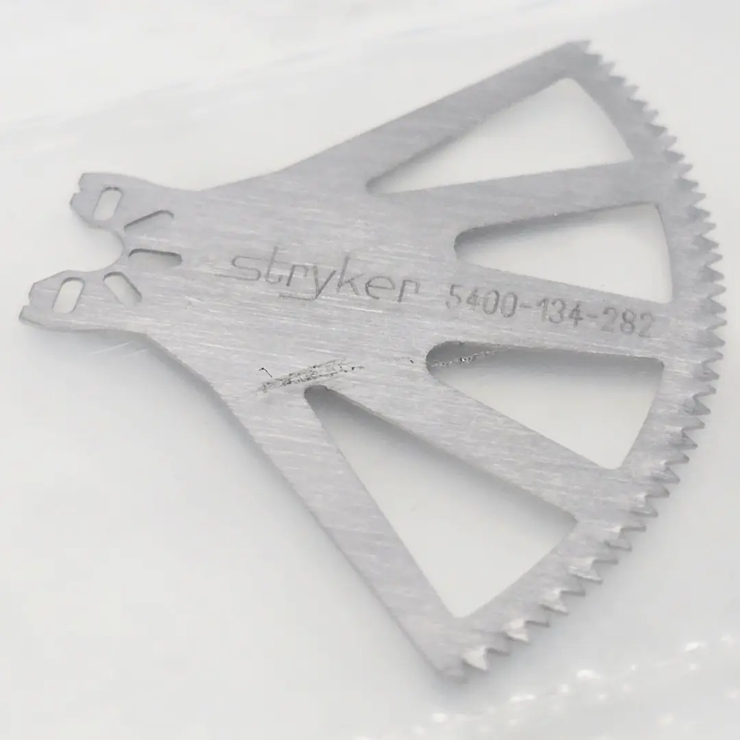 Stryker Fan Blade 5400-134-282 Offset 53.5 x 0.38 x 32.0mm Exp 2027-06-01 NEW - Image 4