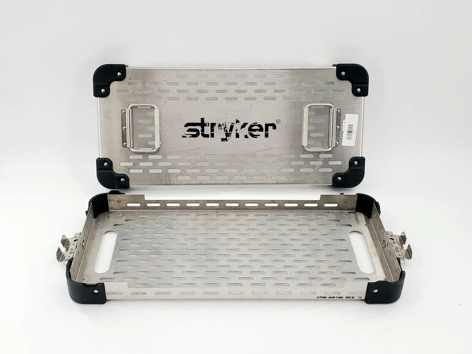 Stryker 4845-7-600 Retractor Single Sterilization Case 21" x 9-3/4" x 3-1/2" - Image 2