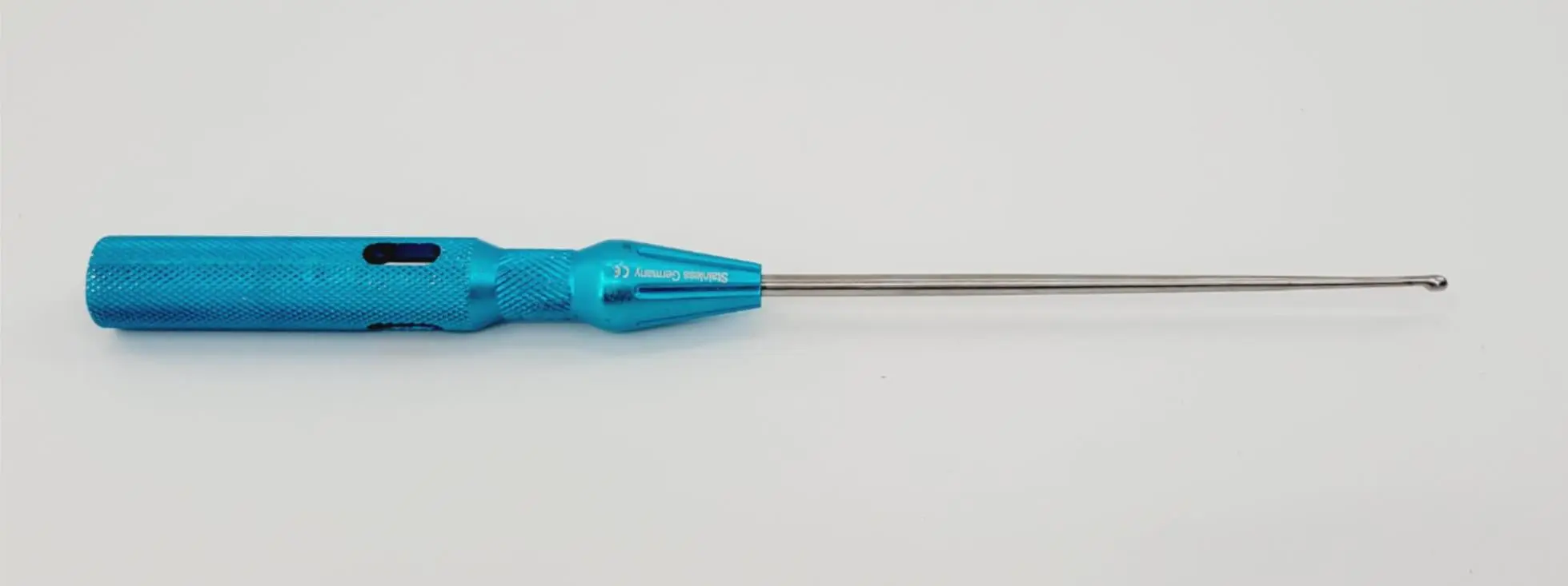 Surgpro U-2178SP Chroma-Line Micro Spinal Curette Straight Size 3/0 9-1/4" - Image 3