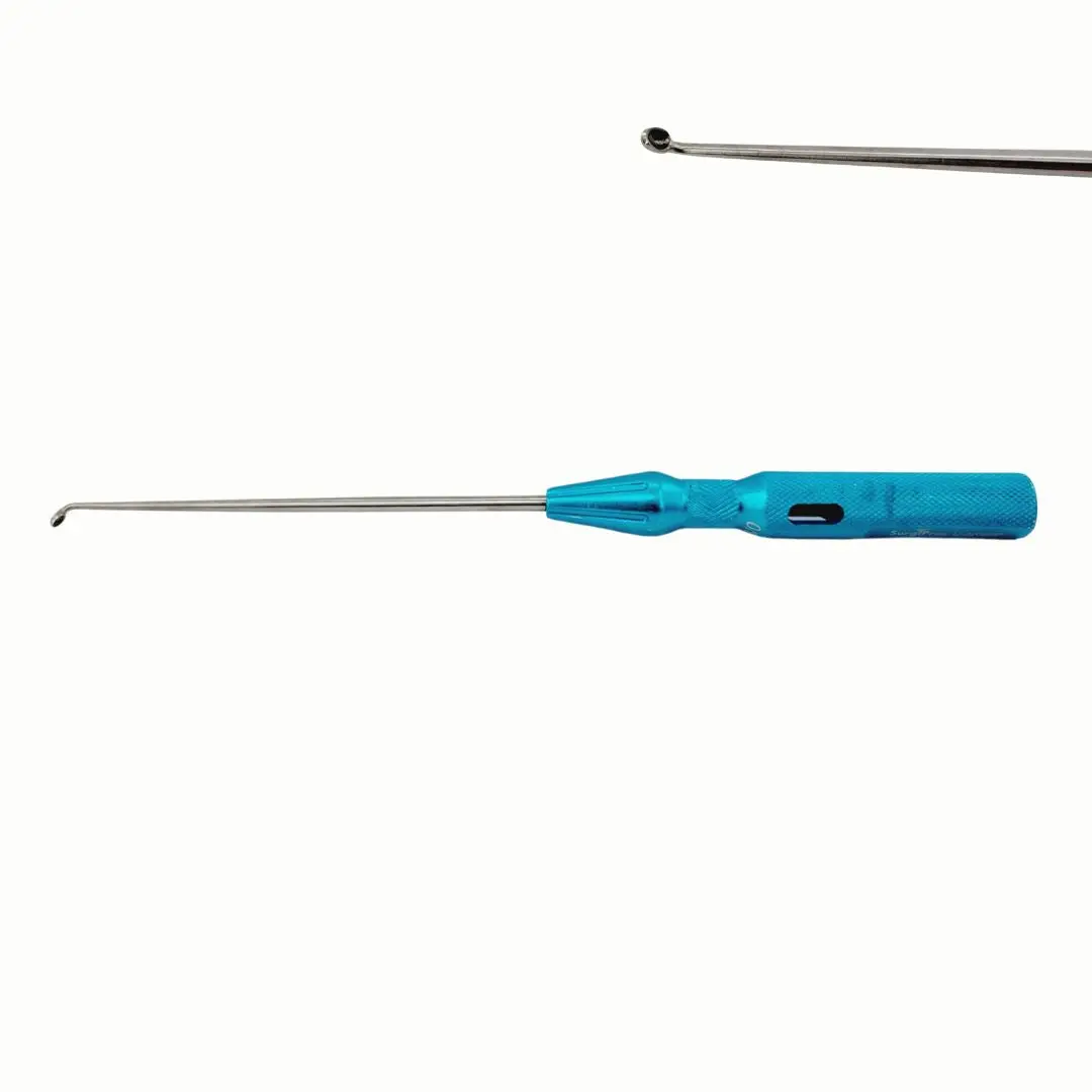 Surgpro U-2208SP Chroma-Line Micro Spinal Curette Reverse Angled Size 3/0 9-1/4"