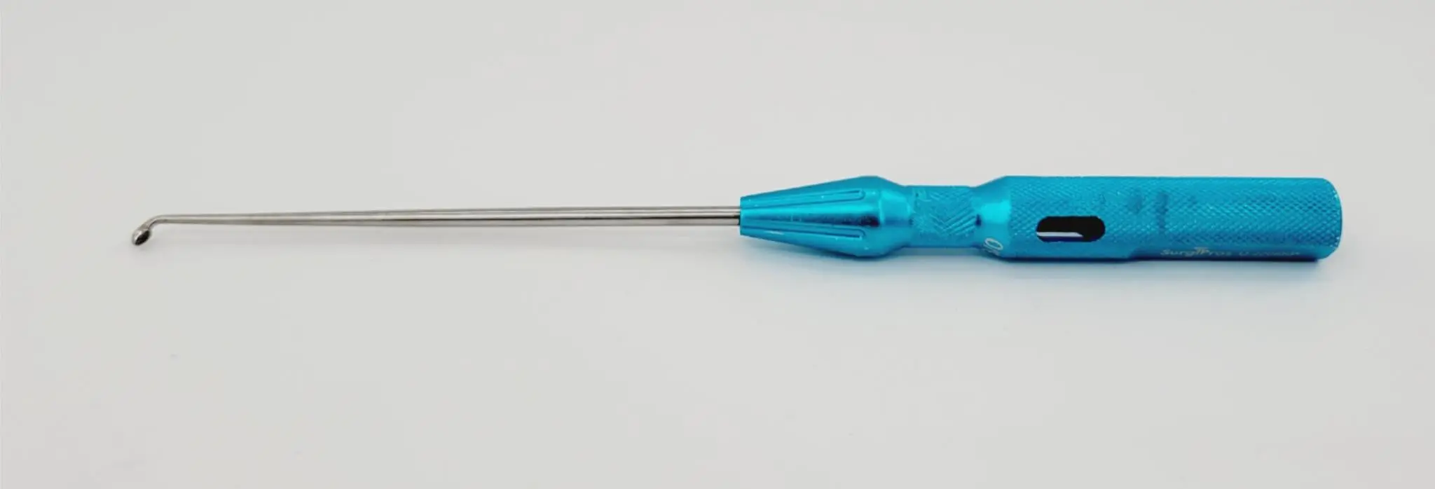 Surgpro U-2208SP Chroma-Line Micro Spinal Curette Reverse Angled Size 3/0 9-1/4" - Image 4