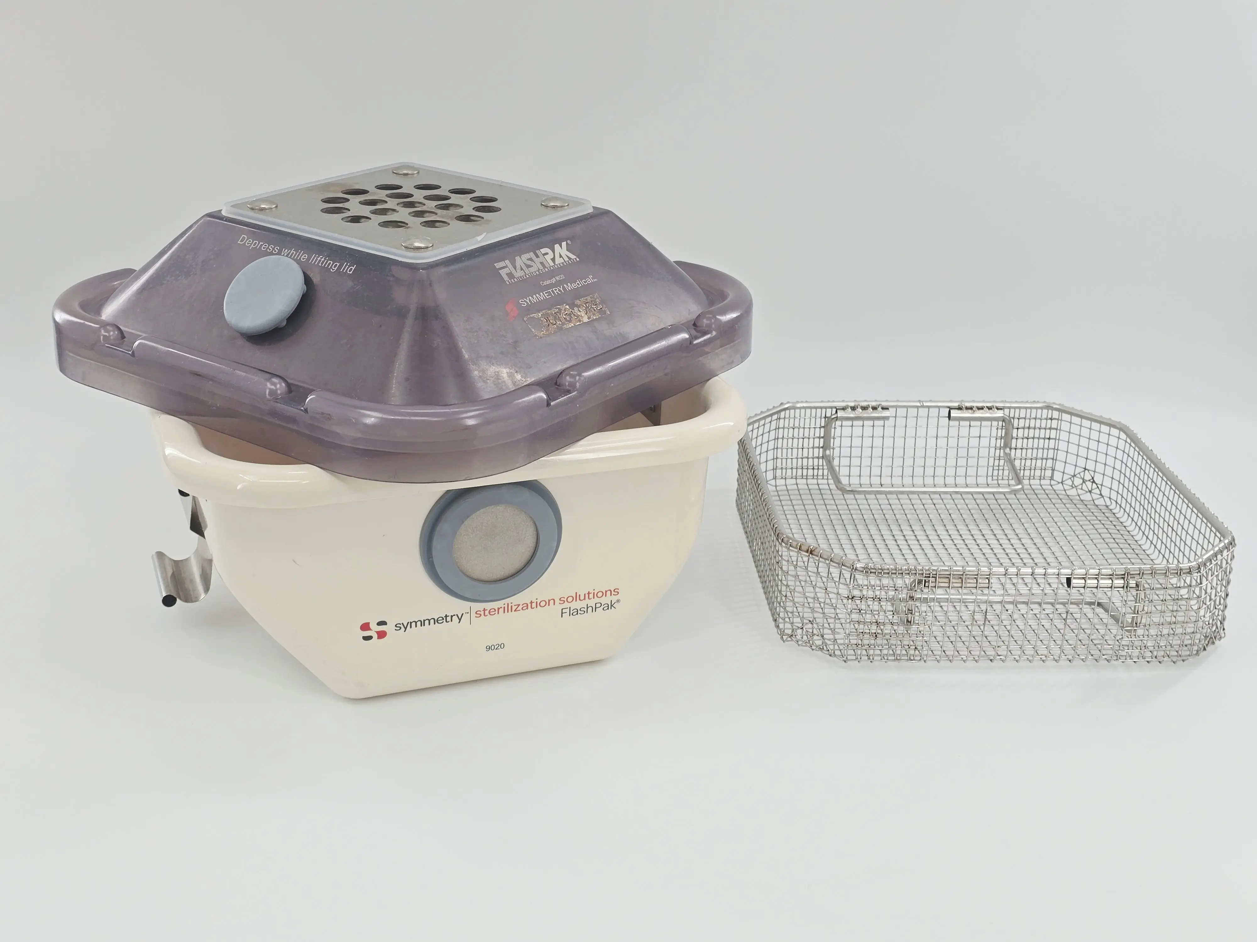Symmetry Medical FlashPak Sterilization Container System Wire Basket Small 9020 - Image 7