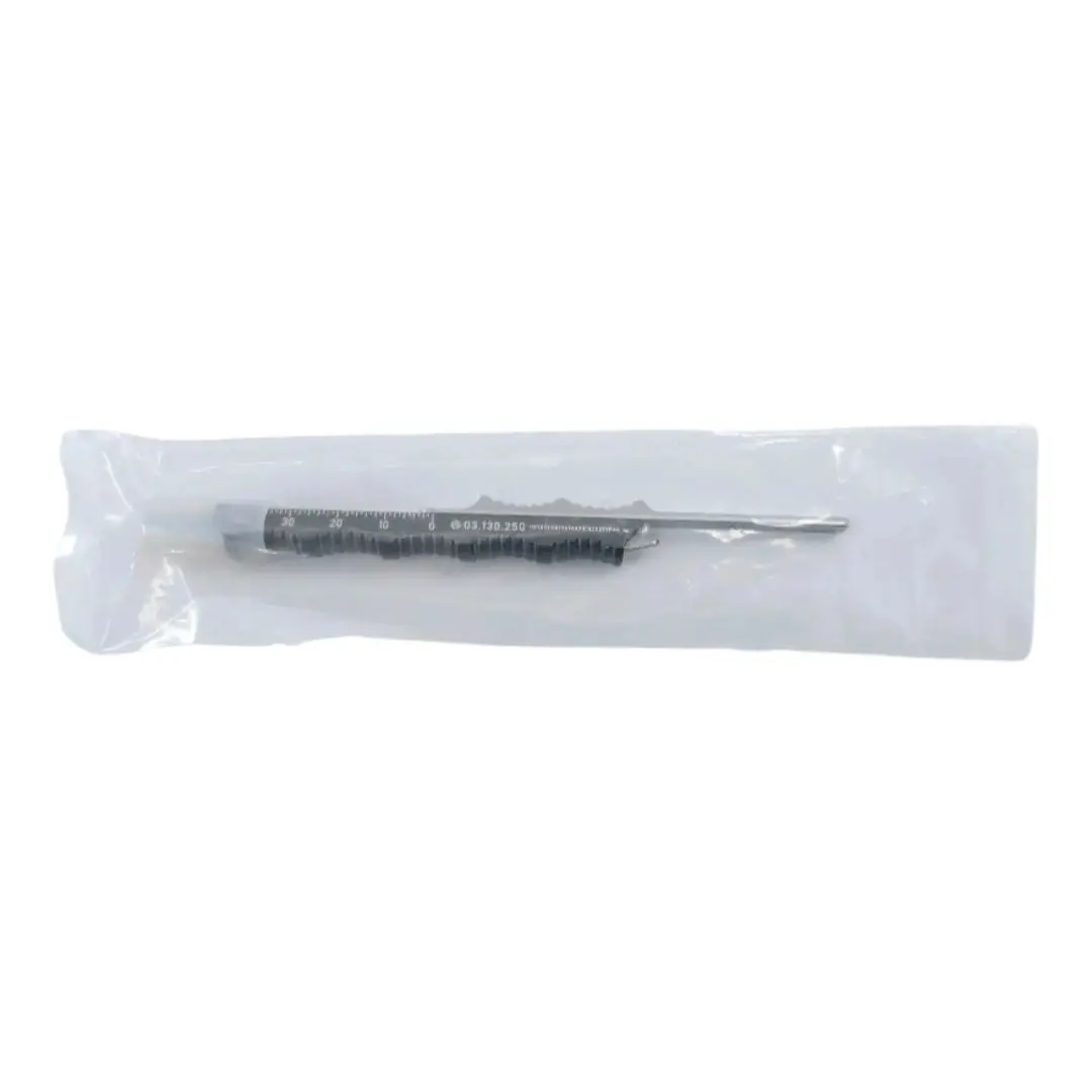 Synthes 03.130.250 Depth Gauge for 1.3mm/1.5mm & 2.0mm Screws 6"