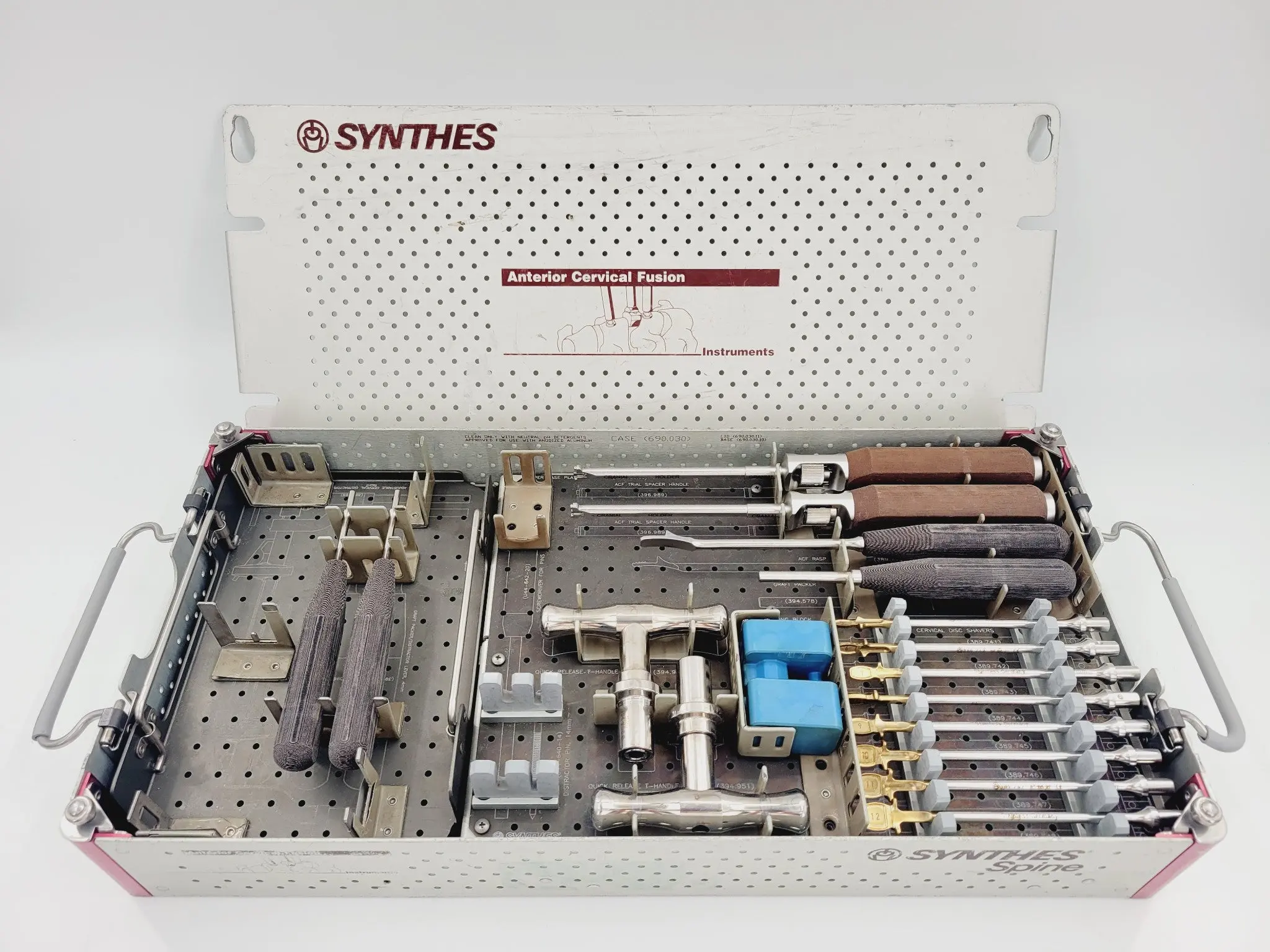 Synthes 105.778 Anterior Cervical Fusion Instrument Set - Image 2