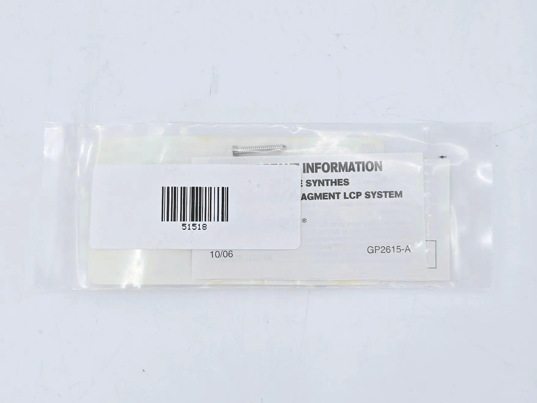 Synthes 212.816 2.4mm Locking Screw Self-Tapping w/ Stardrive Recess 16mm - Image 2