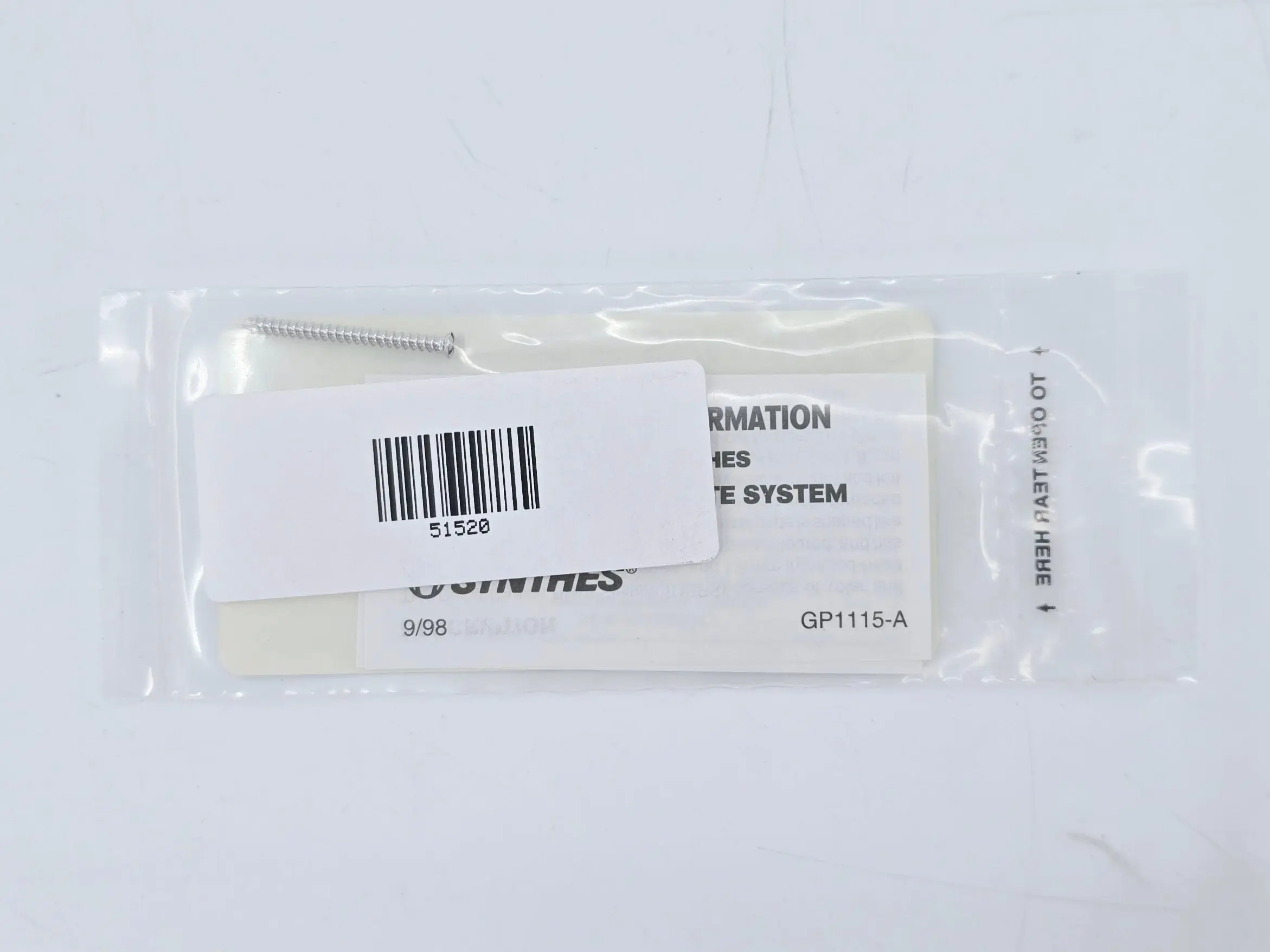 Synthes 201.626 2.4mm Cortex Screw Self-Tapping 26mm - Image 2