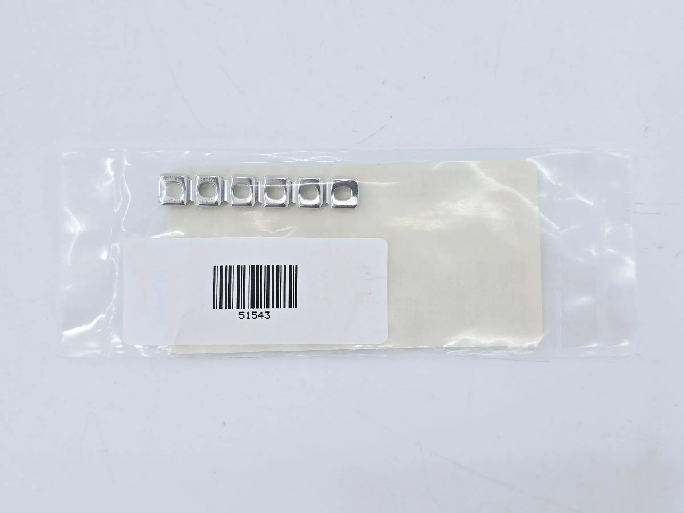 Synthes 245.20 2.7mm Reconstruction Plate 6 Holes 48mm - Image 3