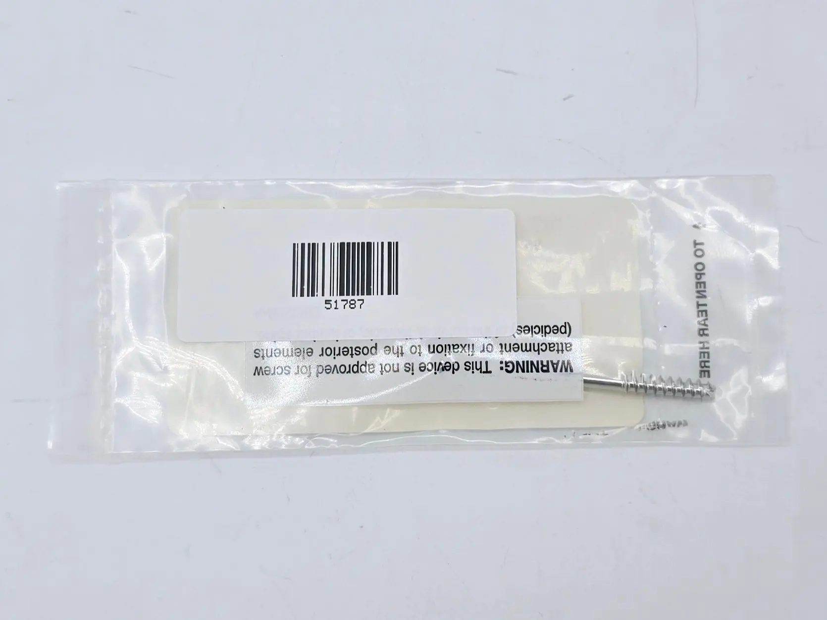 Synthes 214.552 4.5mm Cannulated Screw Partially Threaded/52mm - Image 3