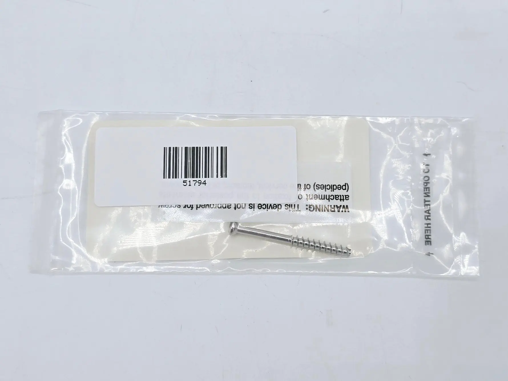 Synthes 207.738 4.0mm Cannulated Screw Long Thread/38mm - Image 3