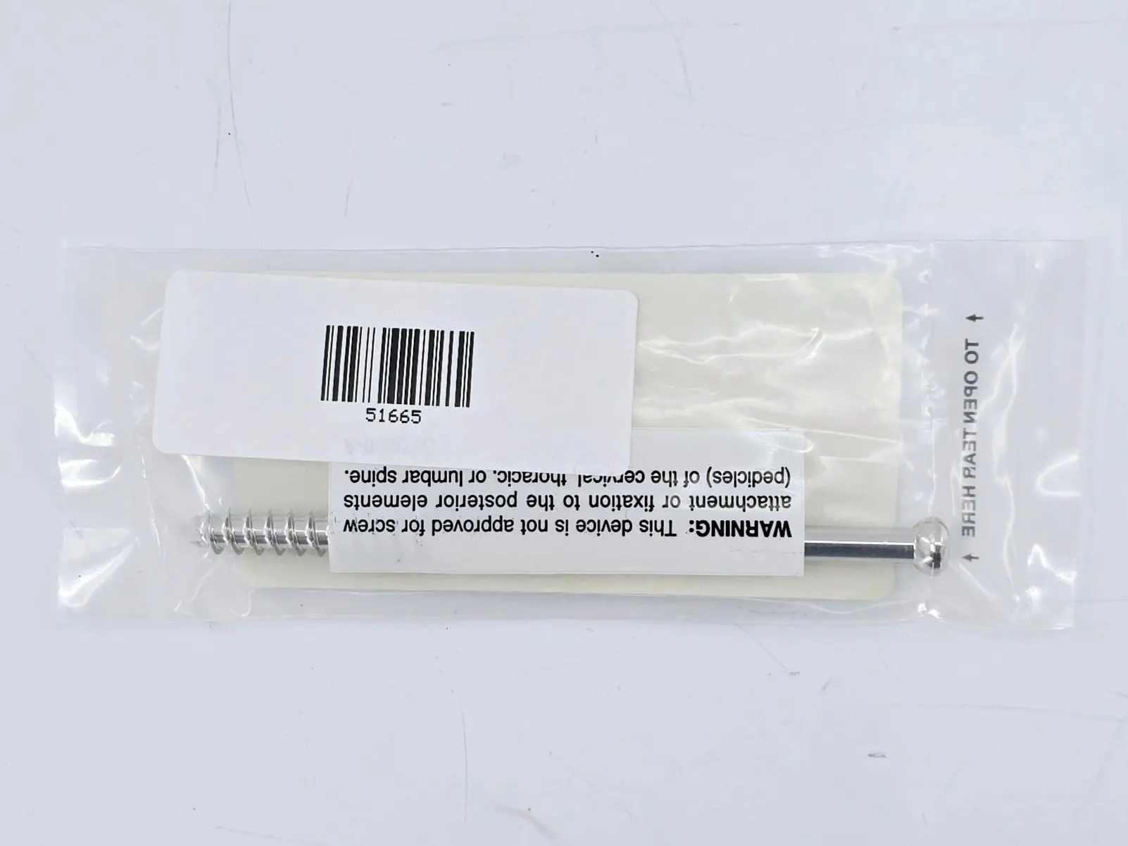 Synthes 208.442 6.5mm Cannulated Screw 32mm Thread 100mm - Image 3