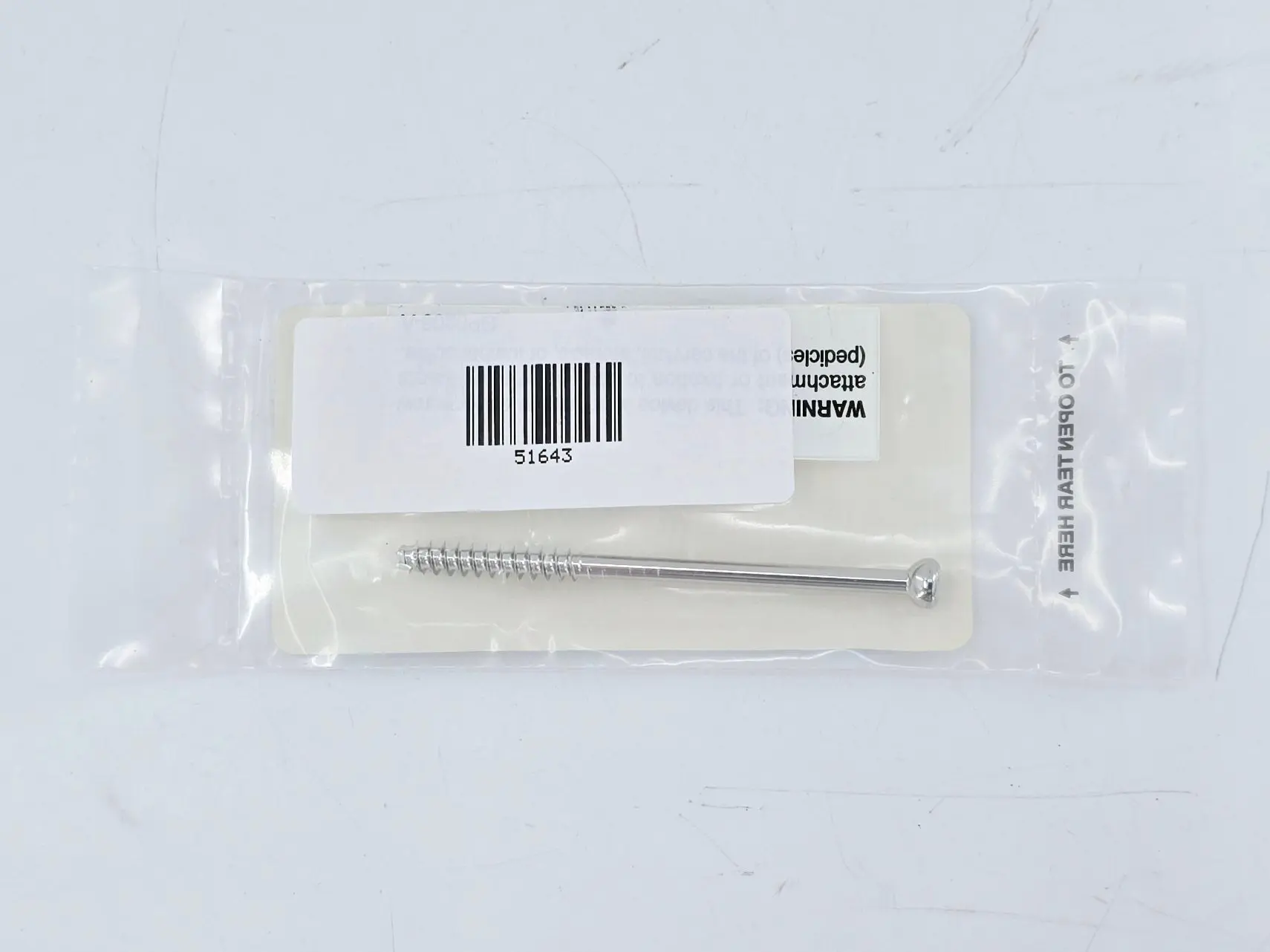 Synthes 214.568 4.5mm Cannulated Screw Partially Threaded/68mm - Image 3