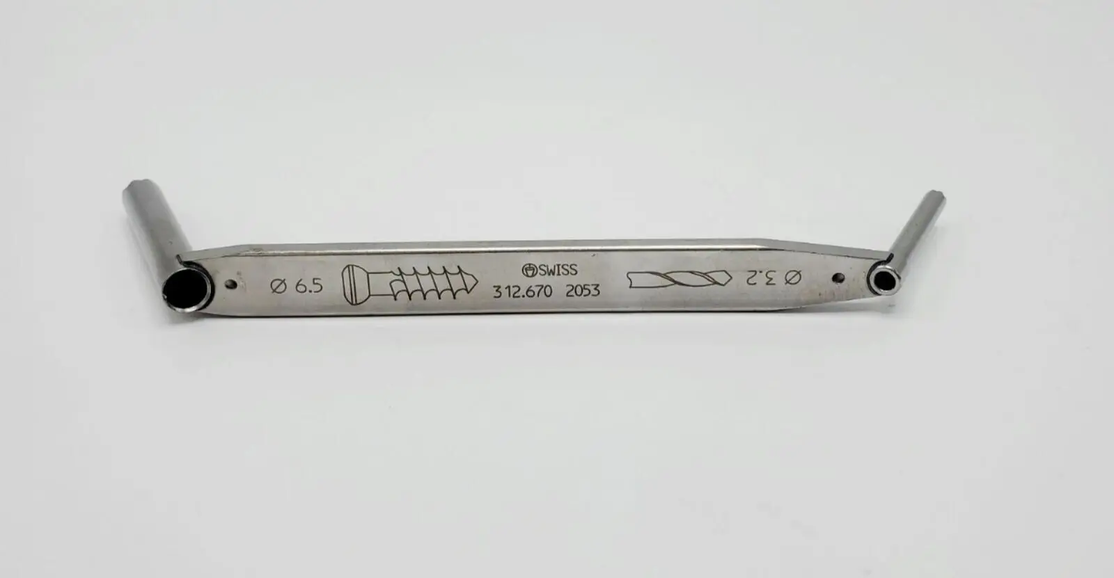Synthes 312.67 Double Drill Sleeve 3.2/6.5mm Orthopedic 6-1/2" - Image 2