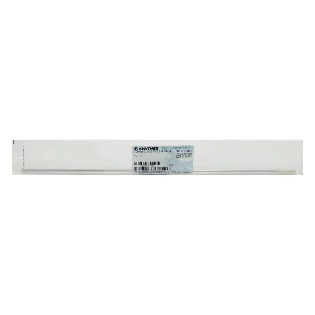 Synthes 357.399 3.2mm Guide Wire 400mm Orthopedic Surgical Instrument