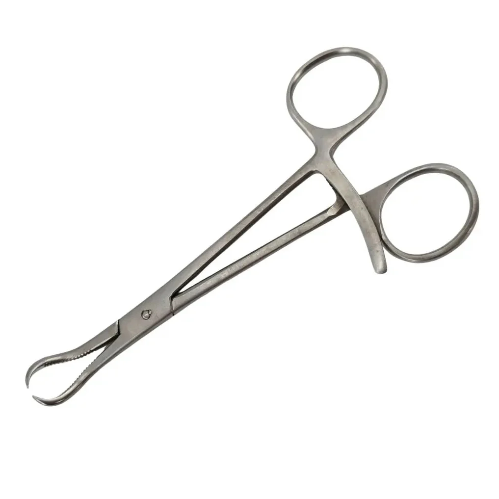 Synthes 398.41 Bone Reduction Forceps w/ Two Serrated Points Orthopedic 5"