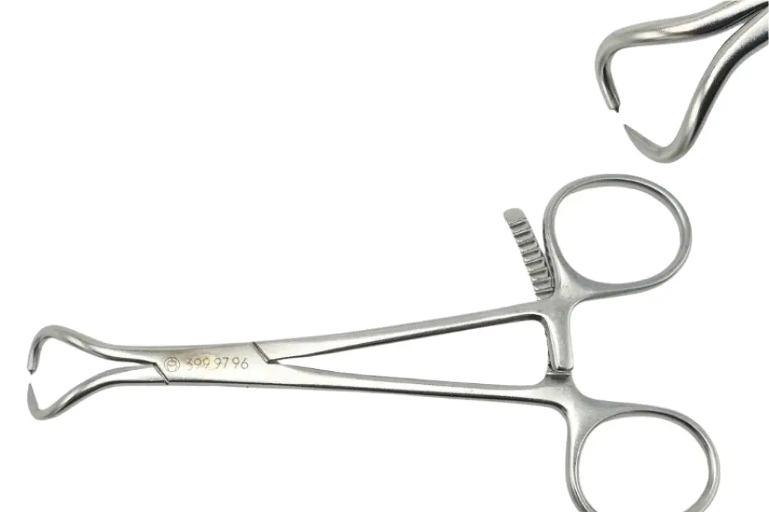 Synthes 399.97.96 Reduction Forceps with Points Ratchet 130mm Orthopedic Surgical Instrument