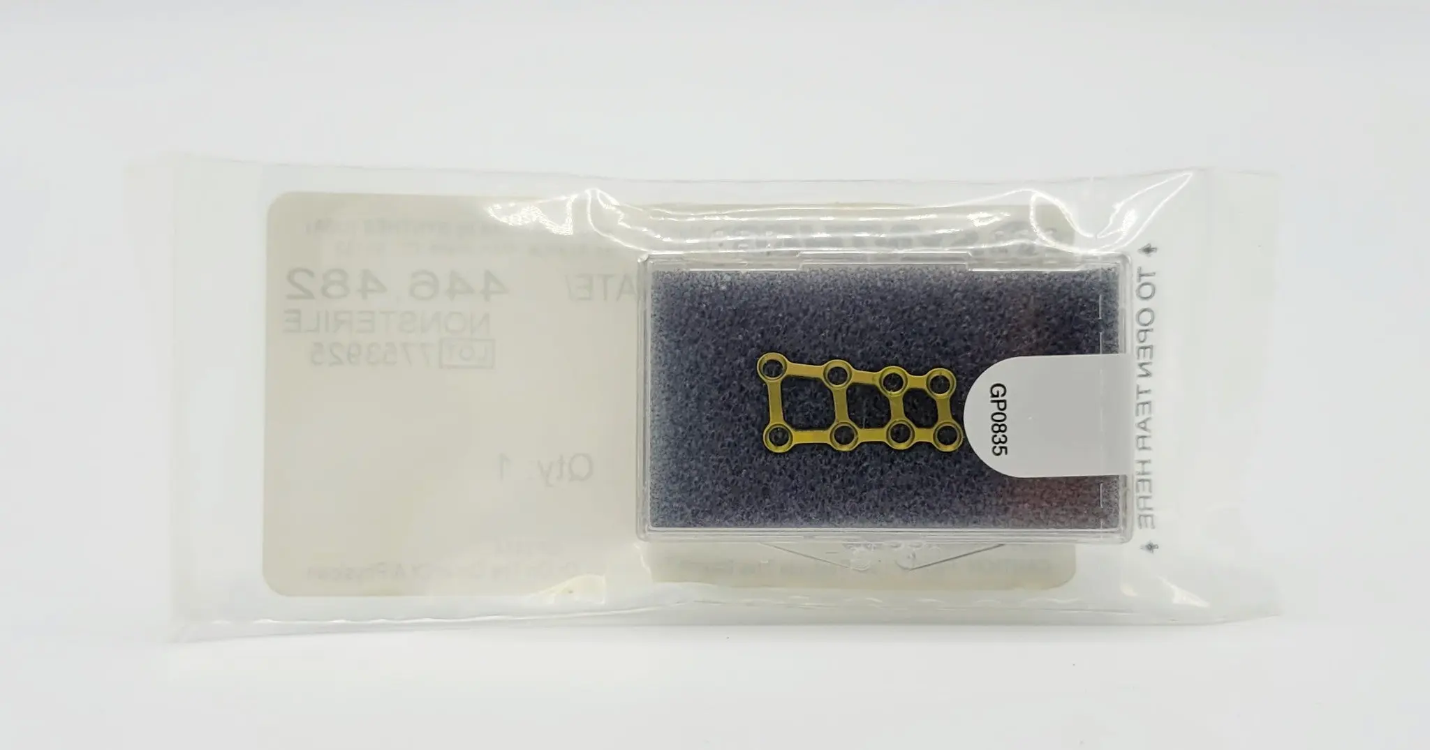Synthes 446.482 1.5mm TI Extended H-Plate Right - Image 3