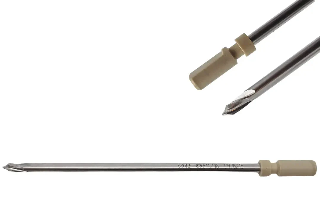 Synthes 511.418 Three Fluted Radiolucent Drill Bit 4.5mm Brad Point 50mm