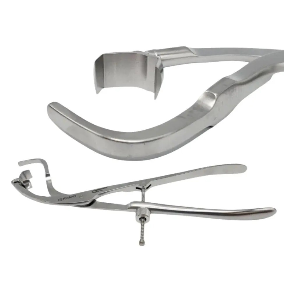 Synthes Holding Forceps 398.814 with Swivel Foot Size 3 Orthopedic