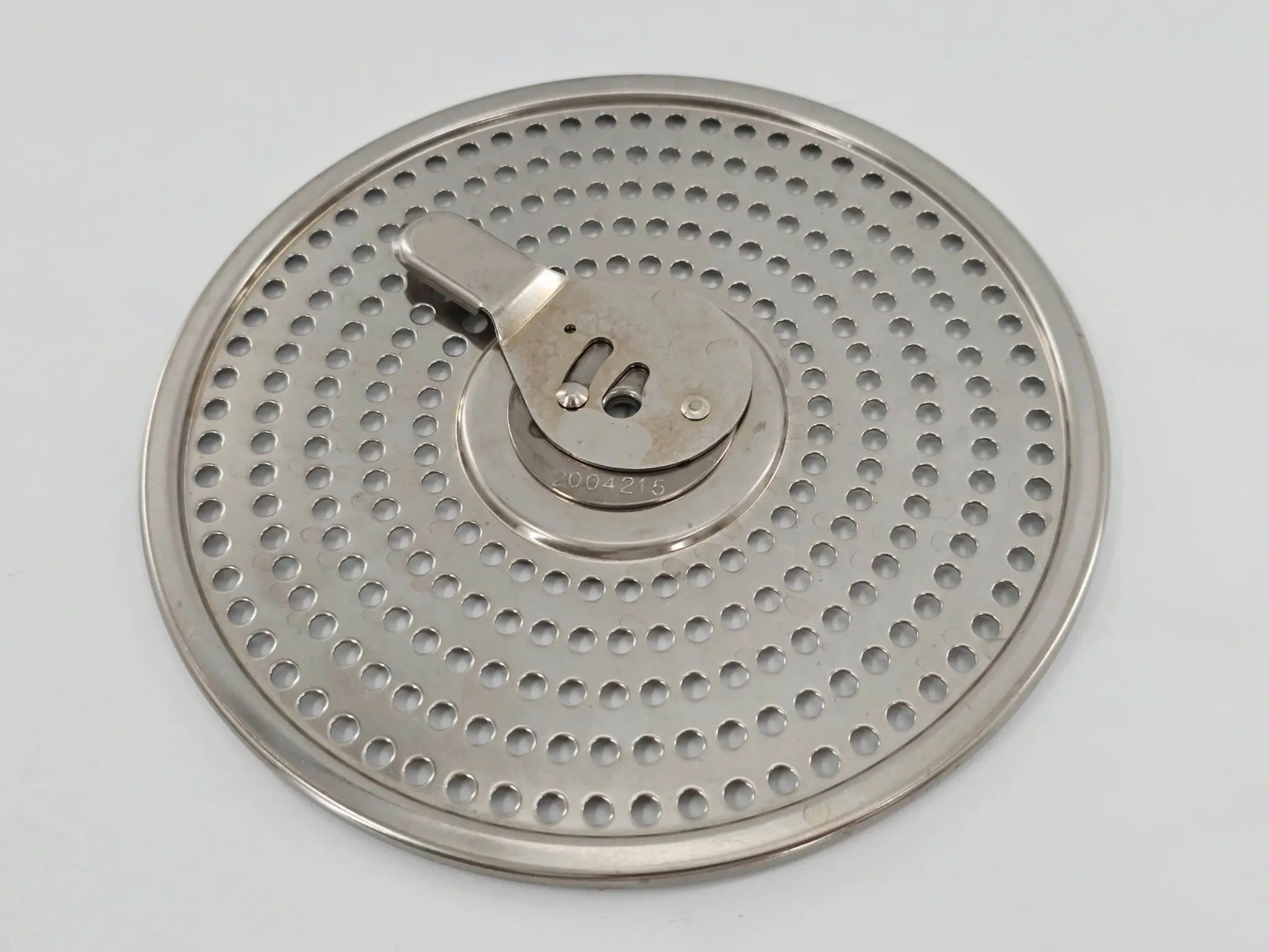Universal Metal Filter Retention Plate for Sterilization Container Round 7-1/4" - Image 2