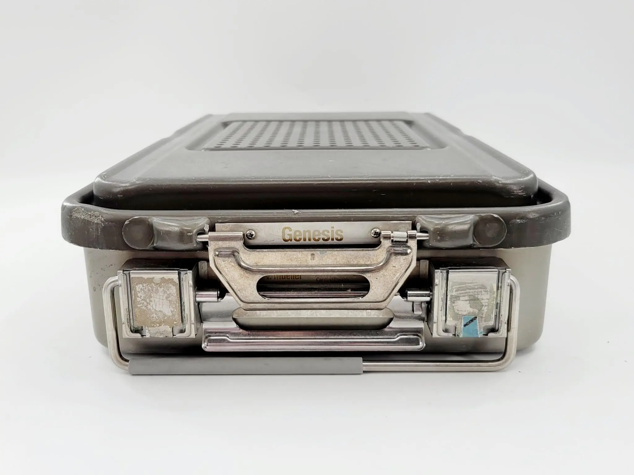 V. Mueller Aluminum Sterilization Container 19-1/4" x 12" x 4-1/2" - Image 2
