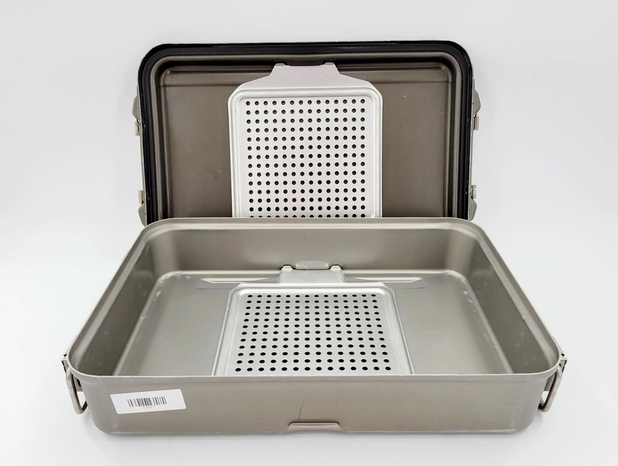 V. Mueller Aluminum Sterilization Container 19-1/4" x 12" x 4-1/2" - Image 4