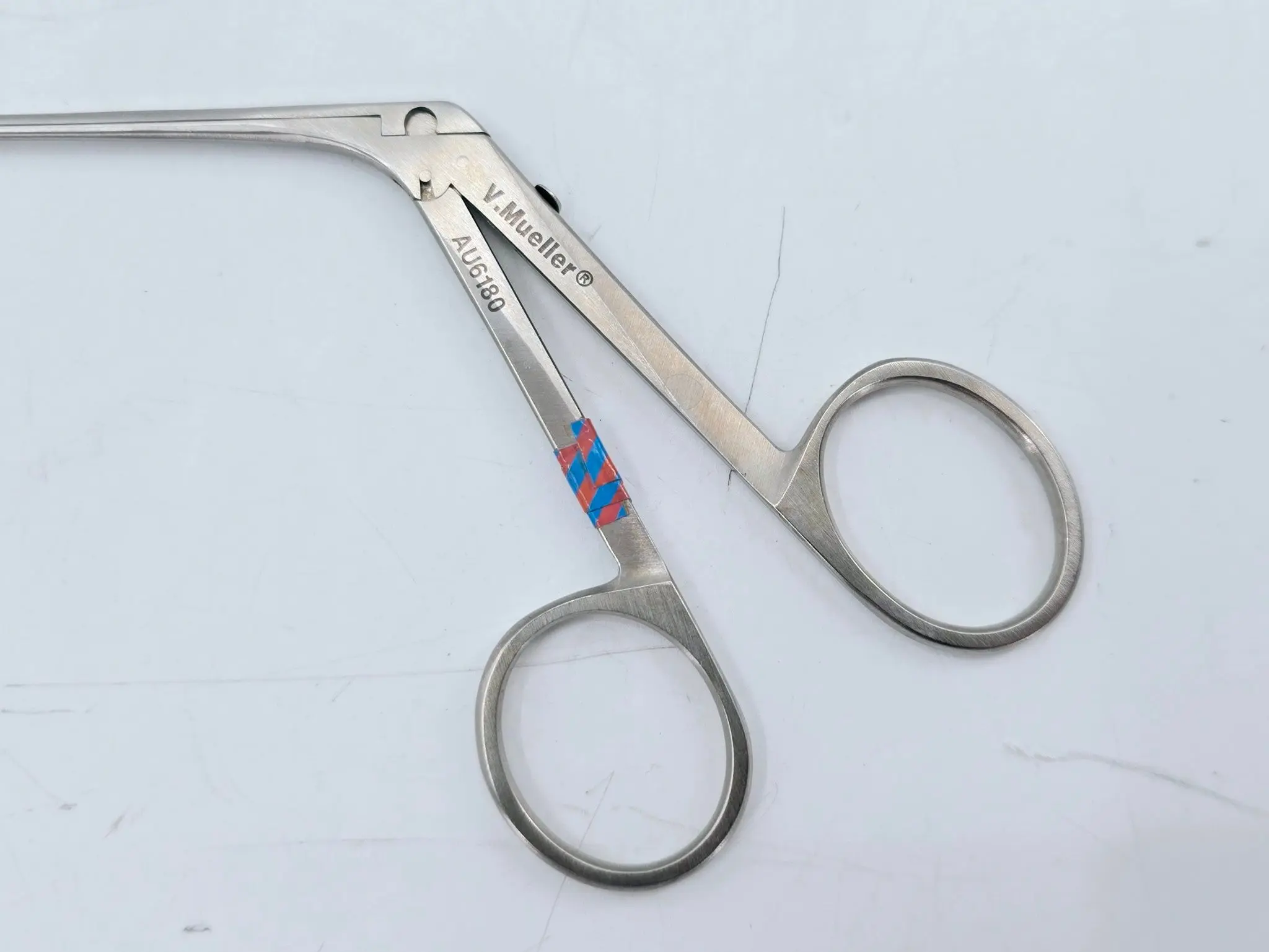 V. Mueller AU6180 Noyes Alligator Type Forceps Fine Delicate Serrated ENT 5-1/8" - Image 3