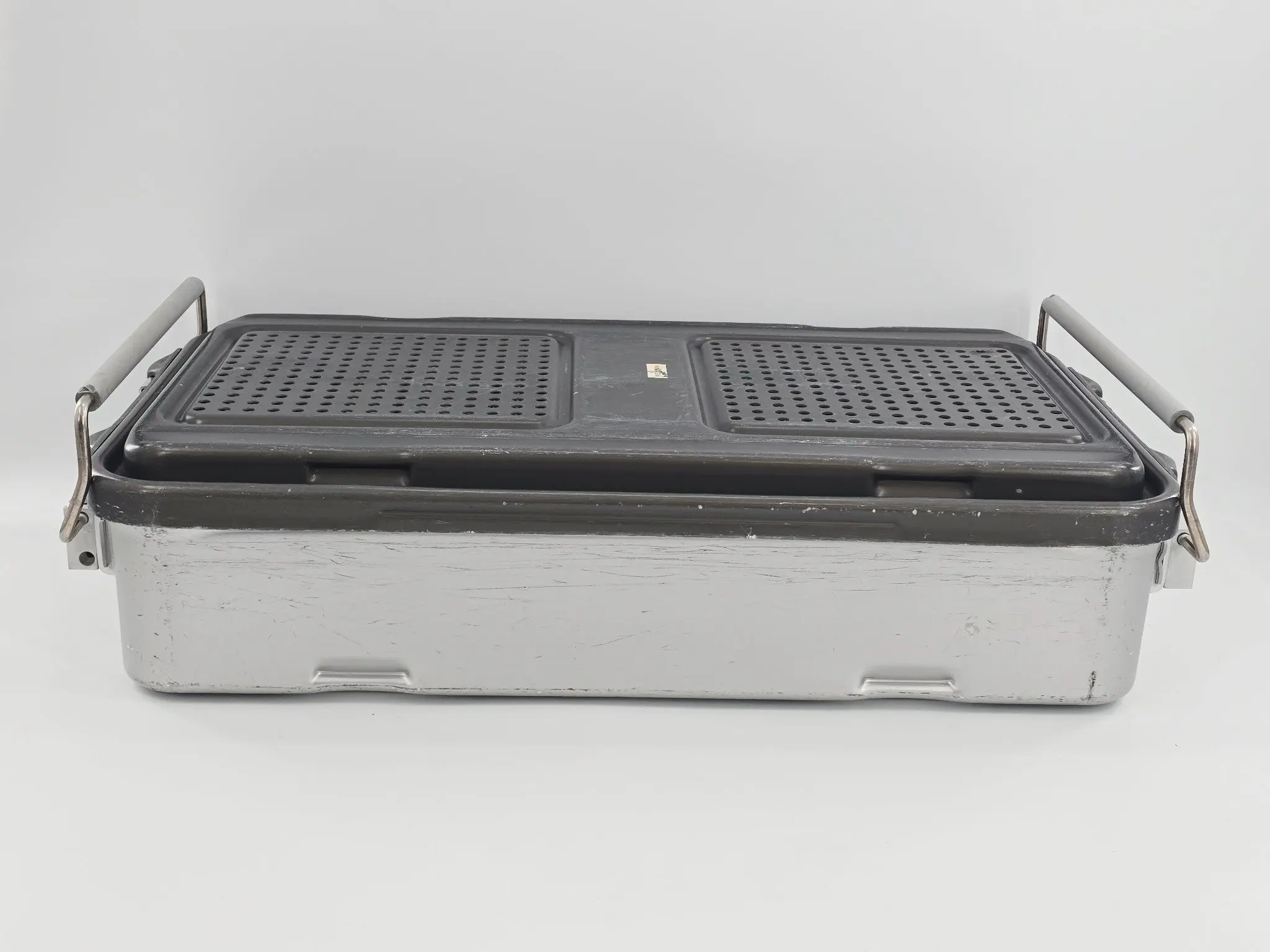 V. Mueller Genesis Full Length Sterilization Container 23 X 12 X 5" With Tray - Image 2