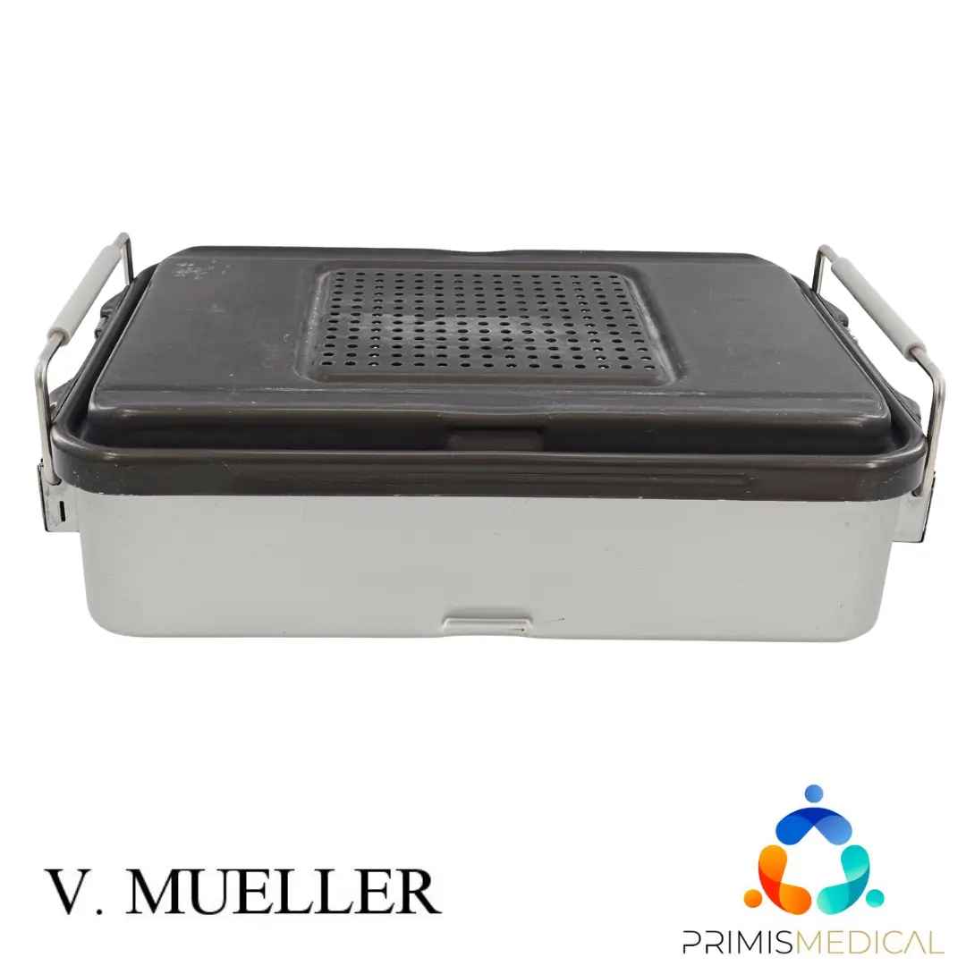 V. Mueller Genesis Sterilization Container 17.5 x 12.5 x 5.5 with Tray
