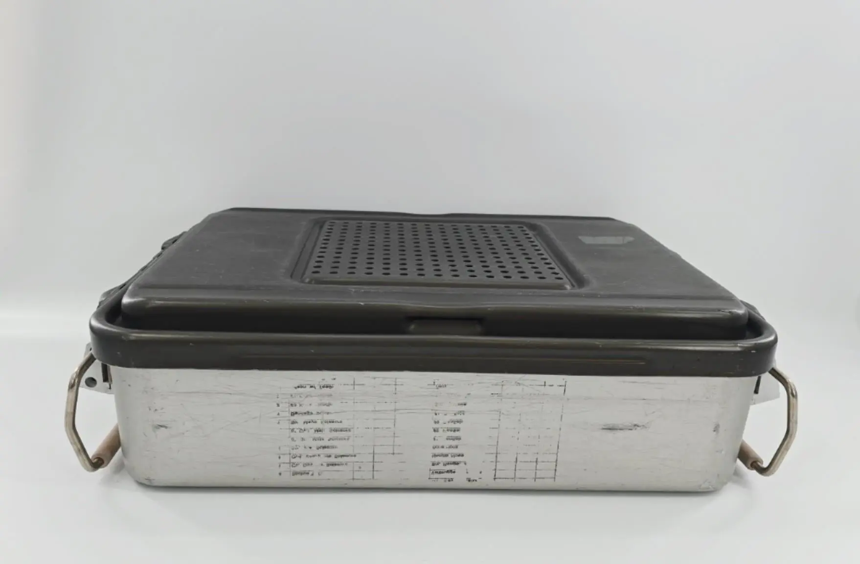 V. Mueller Genesis Sterilization Container 17.5 x 12.5 x 5.5 without Tray - Image 2