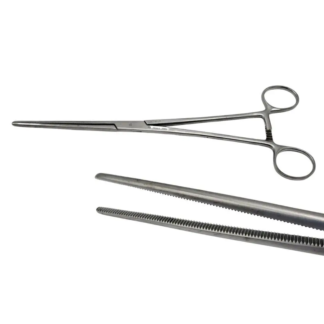 V. Mueller GL3201 Rochester Pean Forceps Serrated Straight 10 Inch
