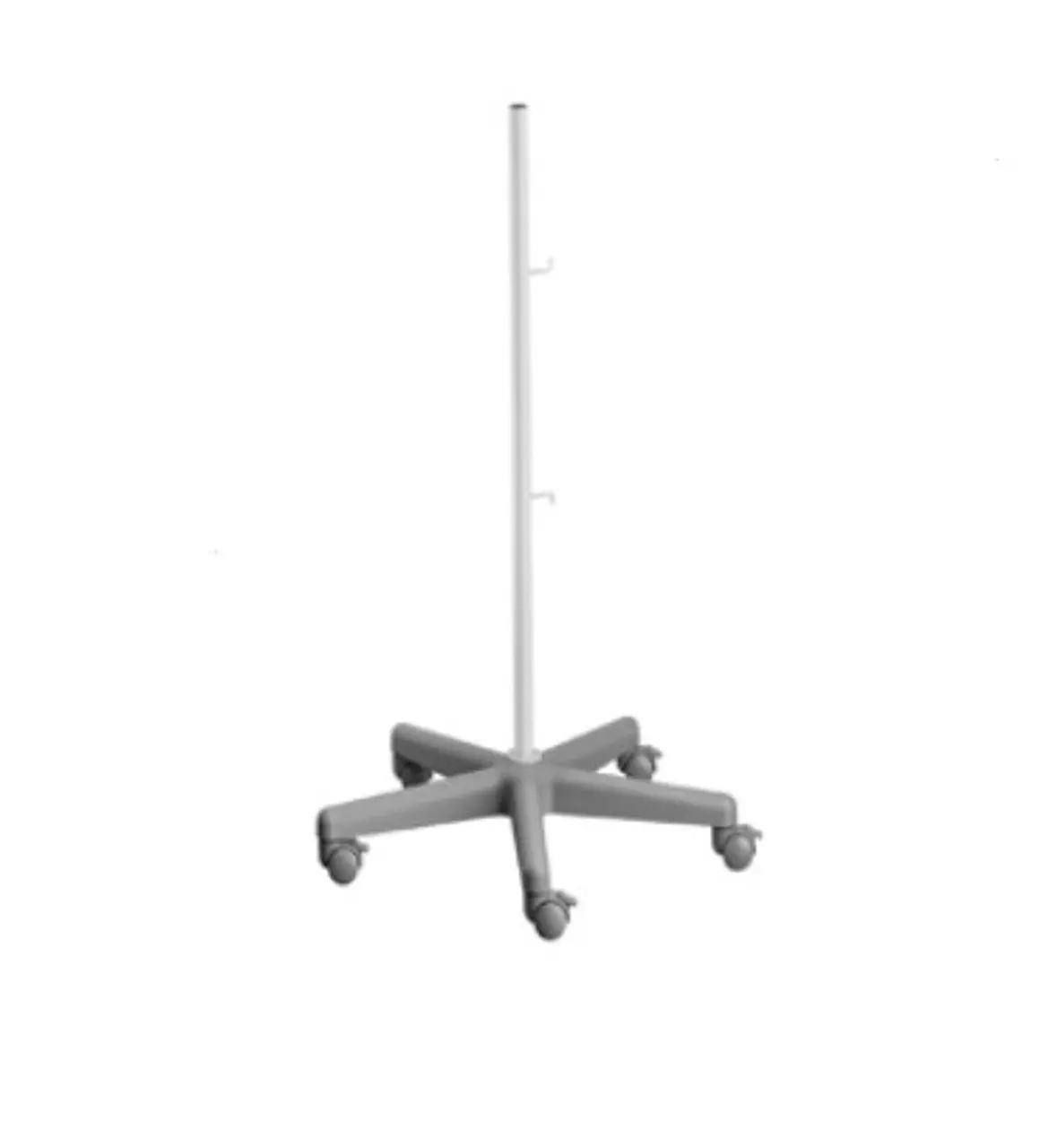 Waldmann Portable Floor Stand on Casters - Gray