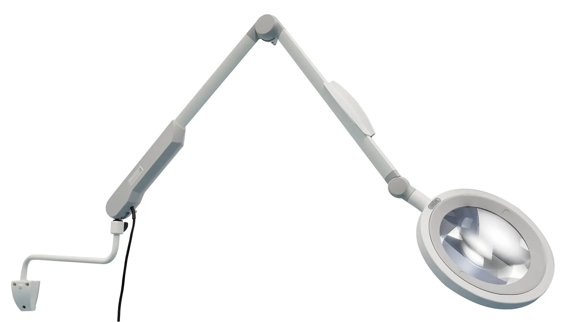 Waldmann OPTICLUX LED Magnifier 10-2 P TX, 12W, 100-240V, Woods - Wall Ext Mount